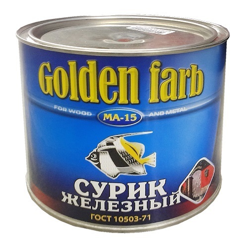 Сурик железный МА-15  2,7 кг /6 (шт) Golden Farb